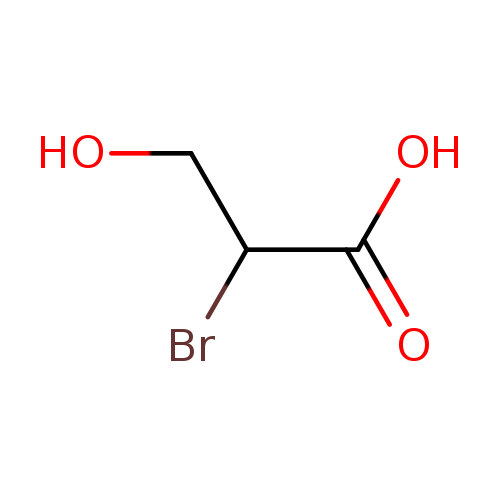 OCC(C(=O)O)Br