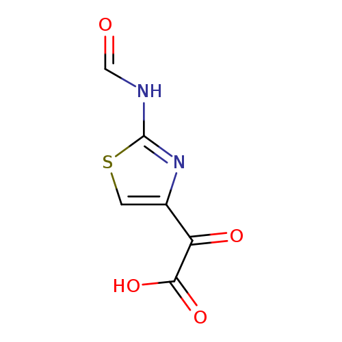 O=CNc1scc(n1)C(=O)C(=O)O