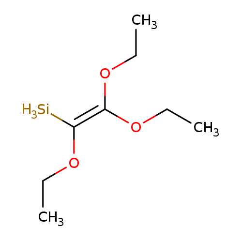 CCOC(=C(OCC)[SiH3])OCC