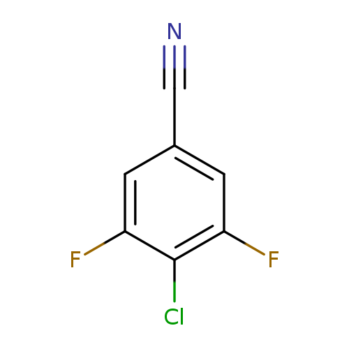 N#Cc1cc(F)c(c(c1)F)Cl