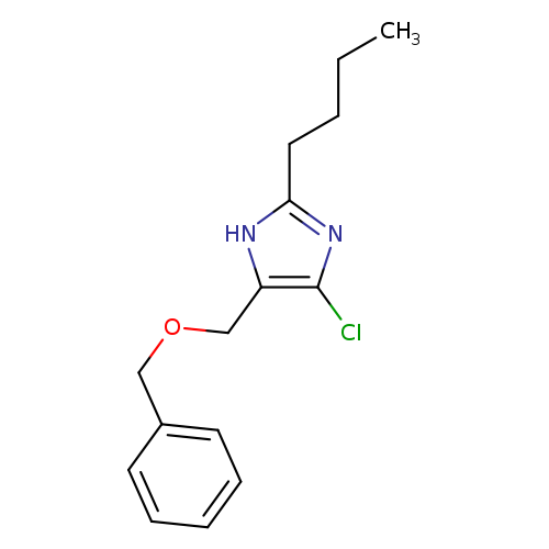 CCCCc1[nH]c(c(n1)Cl)COCc1ccccc1
