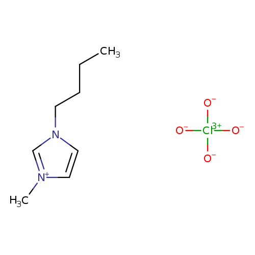 [O-][Cl](=O)(=O)=O.CCCCn1cc[n+](c1)C