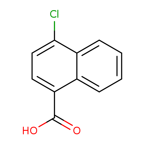 OC(=O)c1ccc(c2c1cccc2)Cl