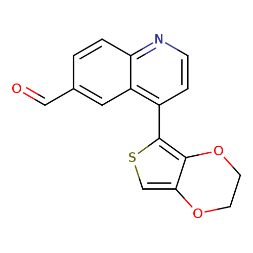 O=Cc1ccc2c(c1)c(ccn2)c1scc2c1OCCO2