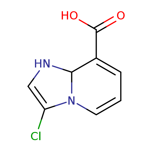 ClC1=CNC2N1C=CC=C2C(=O)O