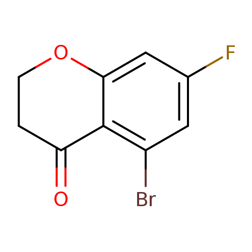 Fc1cc2OCCC(=O)c2c(c1)Br