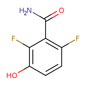 NC(=O)c1c(F)ccc(c1F)O