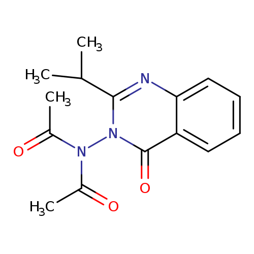 CC(=O)N(n1c(nc2c(c1=O)cccc2)C(C)C)C(=O)C