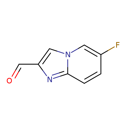 O=Cc1cn2c(n1)ccc(c2)F