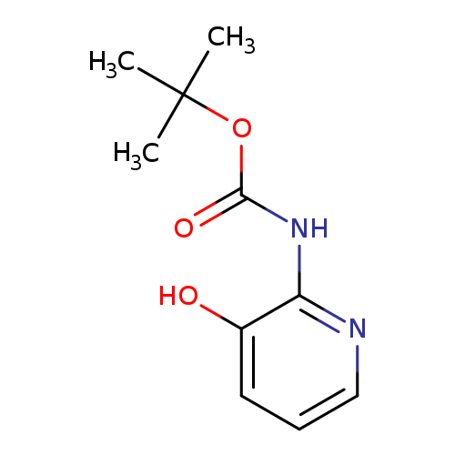 O=C(OC(C)(C)C)Nc1ncccc1O