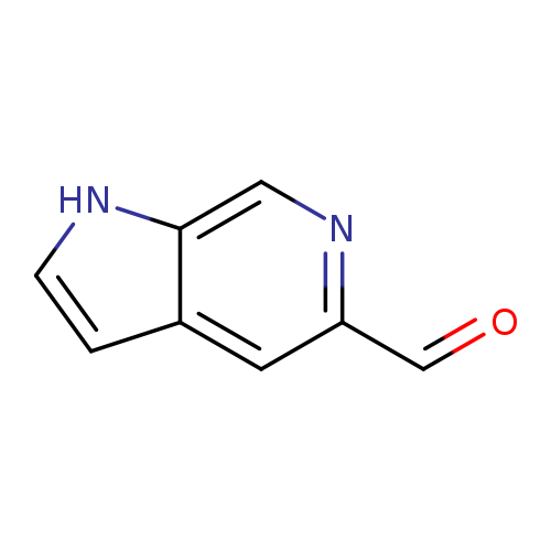 O=Cc1cc2cc[nH]c2cn1