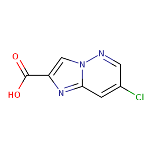 Clc1cnn2c(c1)nc(c2)C(=O)O
