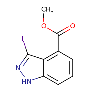 COC(=O)c1cccc2c1c(I)n[nH]2