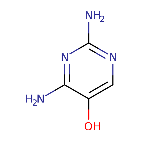 Nc1ncc(c(n1)N)O