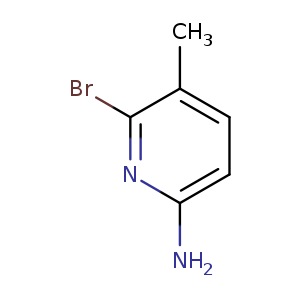 Nc1ccc(c(n1)Br)C