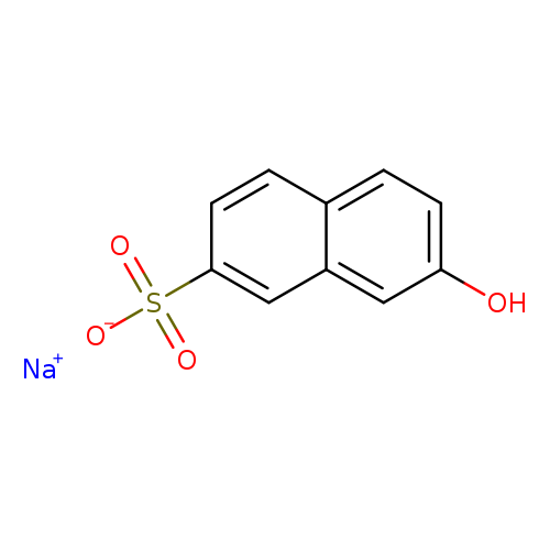Oc1ccc2c(c1)cc(cc2)S(=O)(=O)[O-].[Na+]