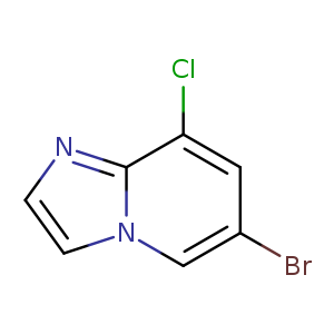 Brc1cc(Cl)c2n(c1)ccn2