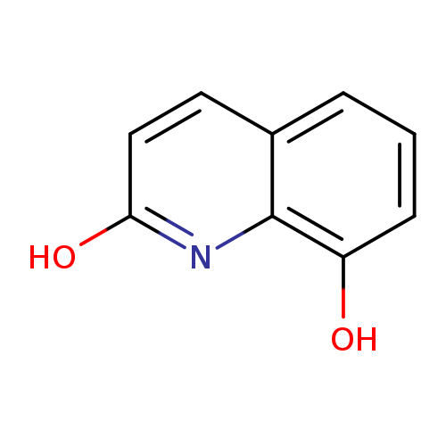 Oc1ccc2c(n1)c(O)ccc2