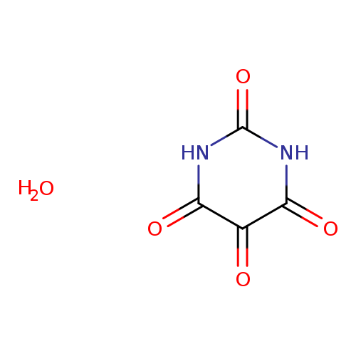 O=C1NC(=O)C(=O)C(=O)N1.O