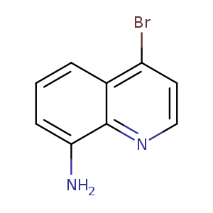 Brc1ccnc2c1cccc2N