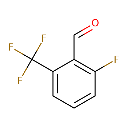 O=Cc1c(F)cccc1C(F)(F)F