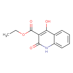CCOC(=O)c1c(=O)[nH]c2c(c1O)cccc2