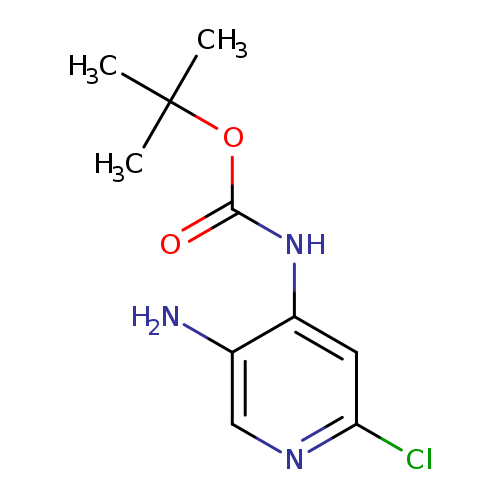 O=C(Nc1cc(Cl)ncc1N)OC(C)(C)C