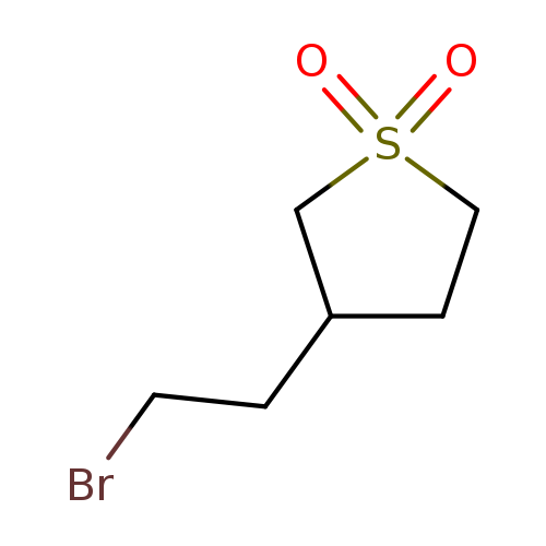 BrCCC1CCS(=O)(=O)C1