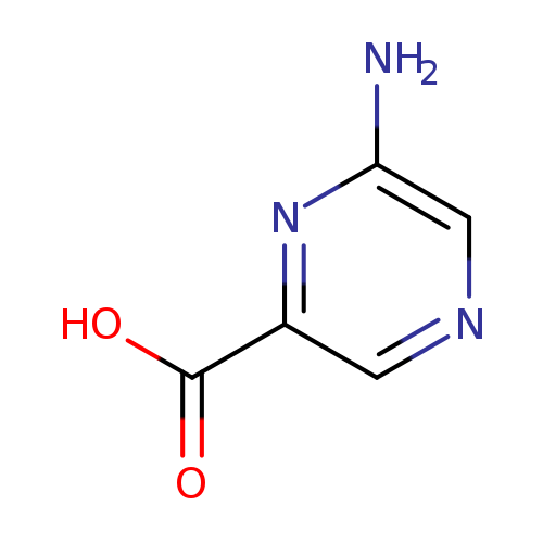 Nc1cncc(n1)C(=O)O