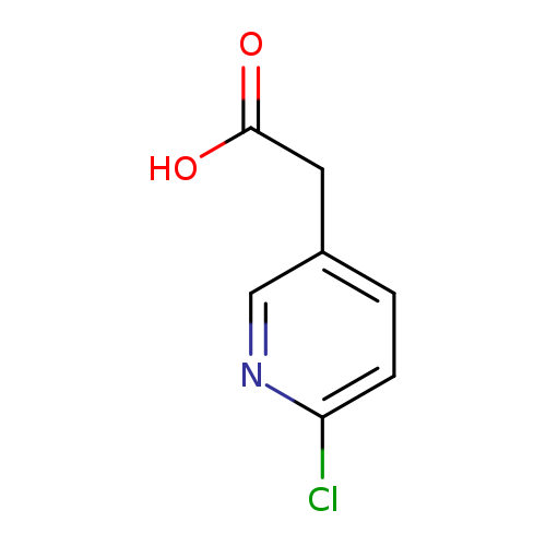 OC(=O)Cc1ccc(nc1)Cl