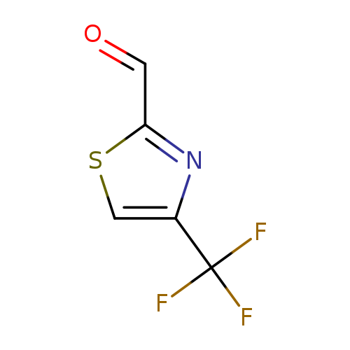 O=Cc1scc(n1)C(F)(F)F