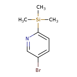 Brc1ccc(nc1)[Si](C)(C)C