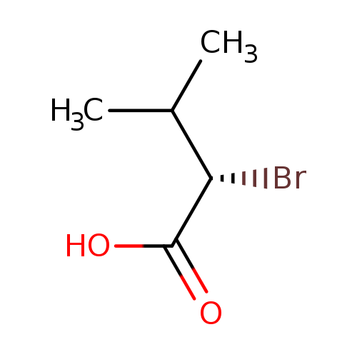 Br[C@H](C(=O)O)C(C)C