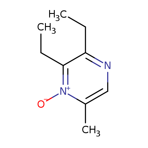 CCc1c(CC)ncc([n+]1[O-])C