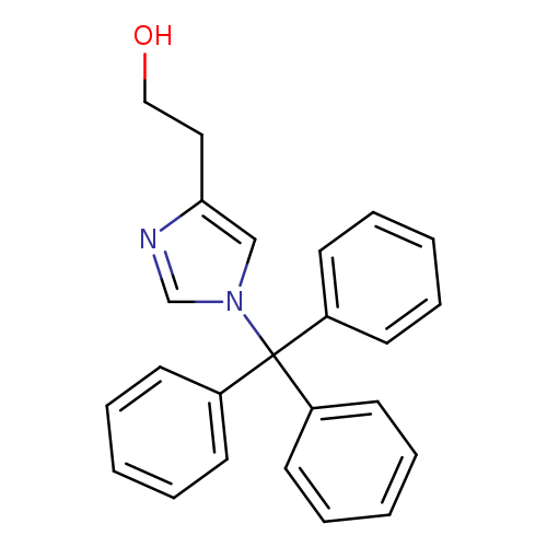 OCCc1ncn(c1)C(c1ccccc1)(c1ccccc1)c1ccccc1