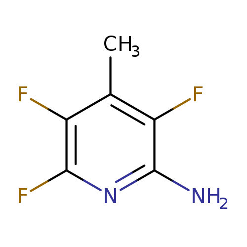 Fc1c(N)nc(c(c1C)F)F