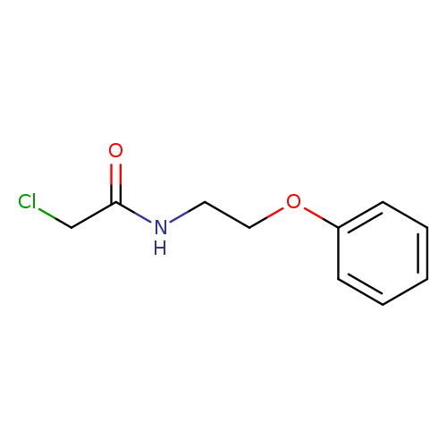 ClCC(=O)NCCOc1ccccc1