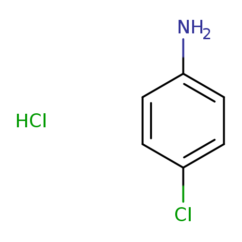 Nc1ccc(cc1)Cl.Cl