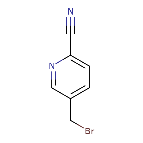 BrCc1ccc(nc1)C#N