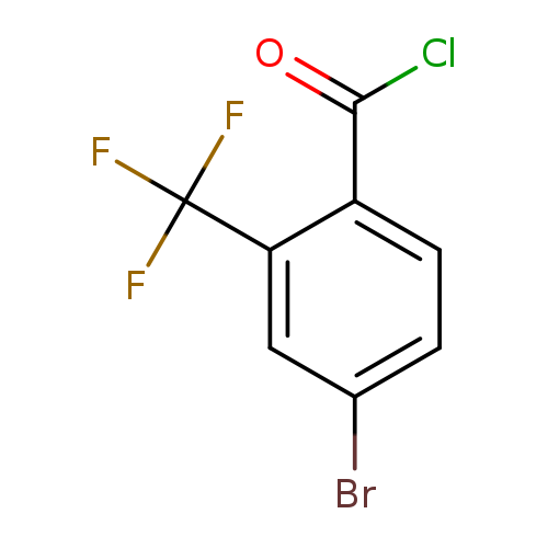 Brc1ccc(c(c1)C(F)(F)F)C(=O)Cl