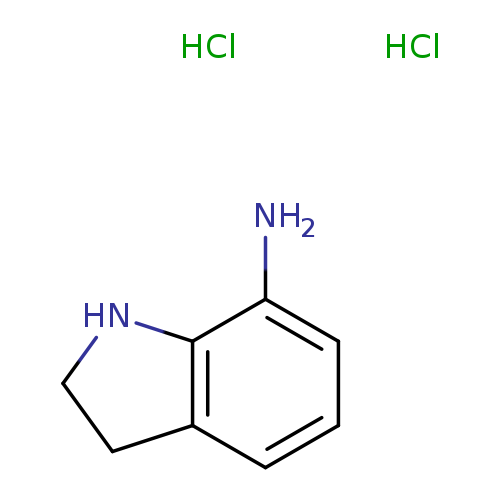 Nc1cccc2c1NCC2.Cl.Cl