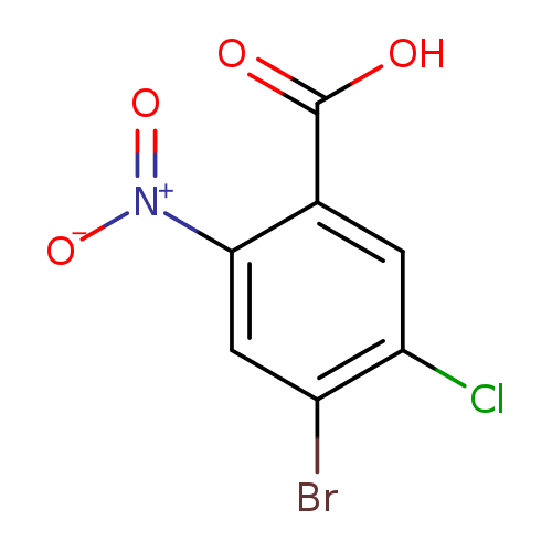 OC(=O)c1cc(Cl)c(cc1[N+](=O)[O-])Br