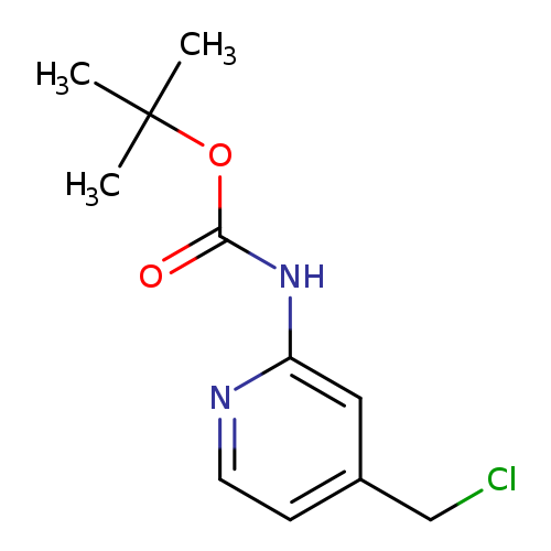 ClCc1ccnc(c1)NC(=O)OC(C)(C)C