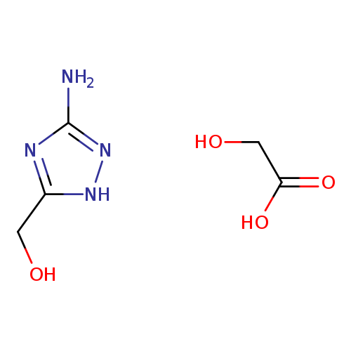 OCc1[nH]nc(n1)N.OCC(=O)O