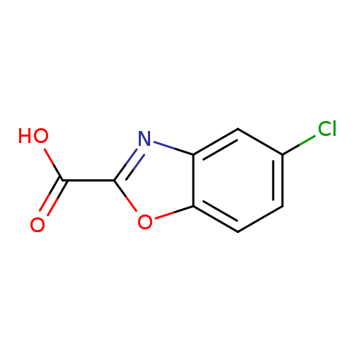 Clc1ccc2c(c1)nc(o2)C(=O)O