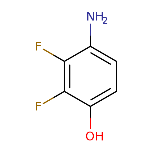 Nc1ccc(c(c1F)F)O