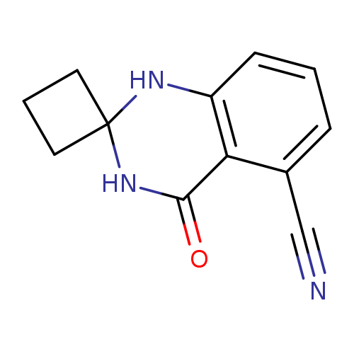 N#Cc1cccc2c1C(=O)NC1(N2)CCC1