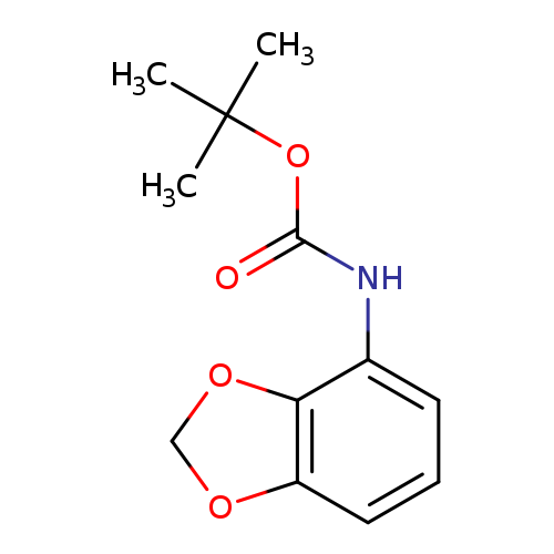 O=C(Nc1cccc2c1OCO2)OC(C)(C)C