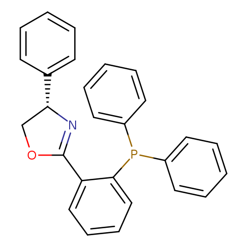 c1ccc(cc1)[C@H]1COC(=N1)c1ccccc1P(c1ccccc1)c1ccccc1