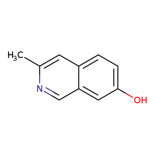 Oc1ccc2c(c1)cnc(c2)C